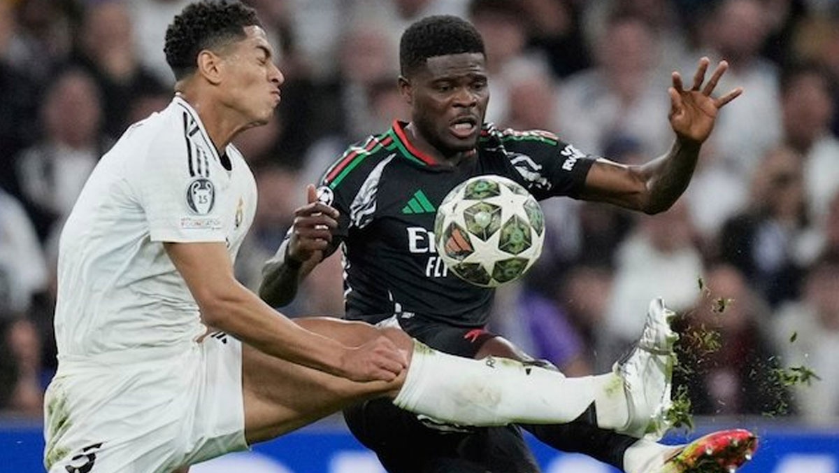 Ketegangan-Declan-Rice-dan-Thomas-Partey